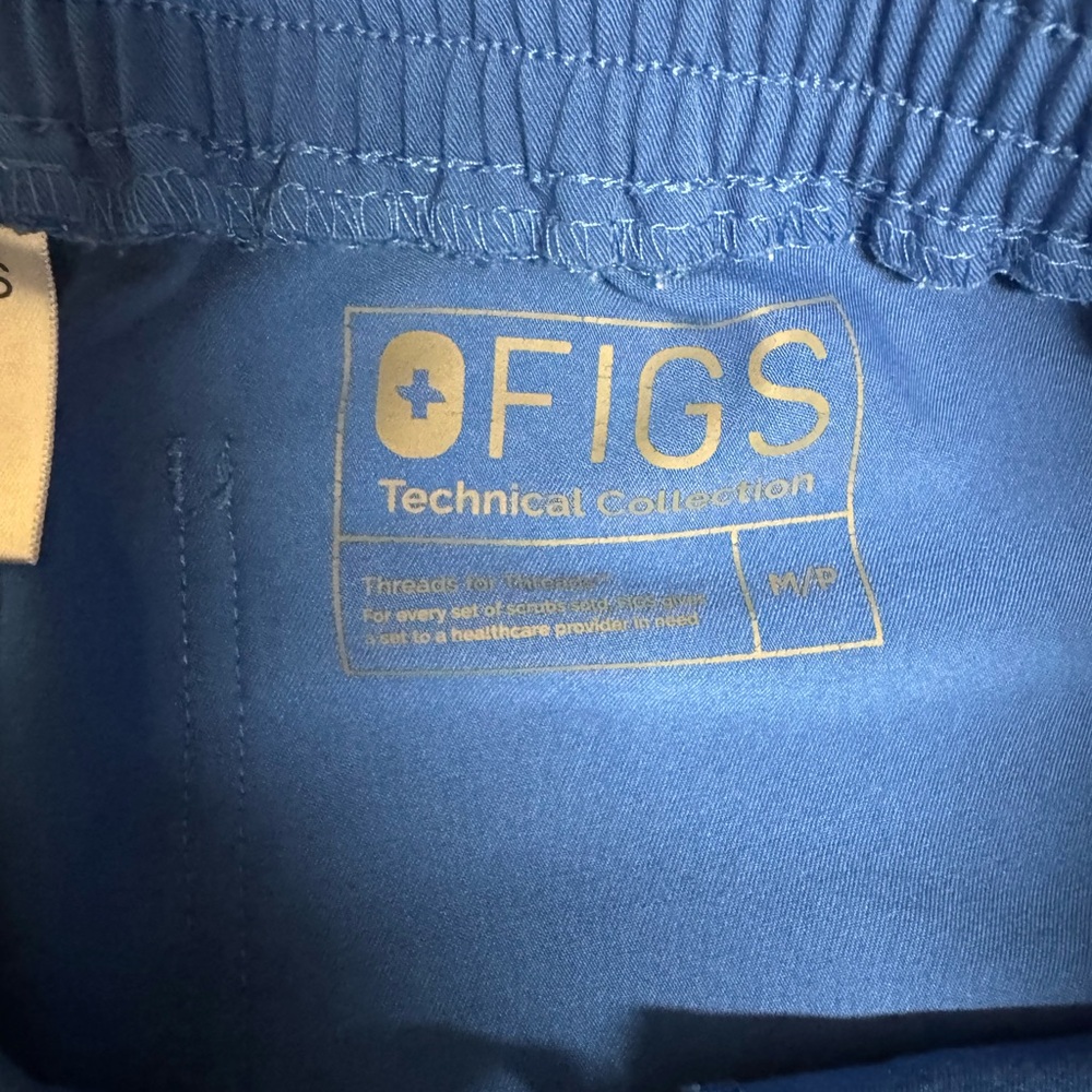 Figs Women's Blue Joggers - Picture 6 of 6